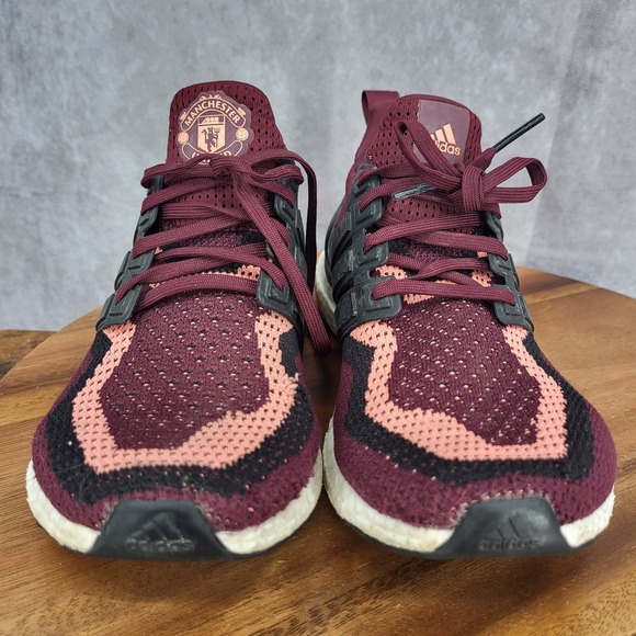 Adidas Ultra Boost DNA X Manchester United Football Pack Shoes Mens 7.5 Red - Picture 3 of 12